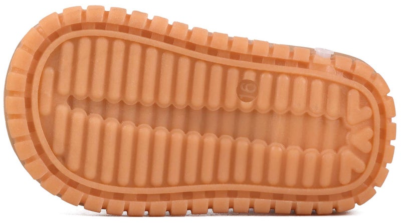 CINDEAR Baby Boys & Girls Sandals Squeaky Closed-Toe Anti-Slip Premium Rubber Sole Toddler First Walkers Shoes Indoor & Outdoor with Removable Squeakers 1301-BU15 - Image 4